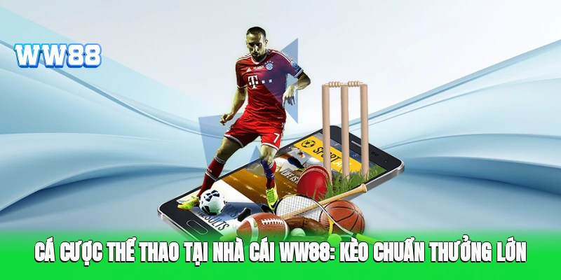 Cá cược thể thao tại nhà cái WW88: Kèo chuẩn, thưởng lớn